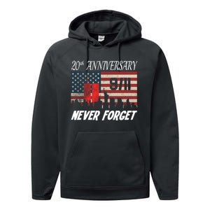 9/11 20th Anniversary Performance Fleece Hoodie