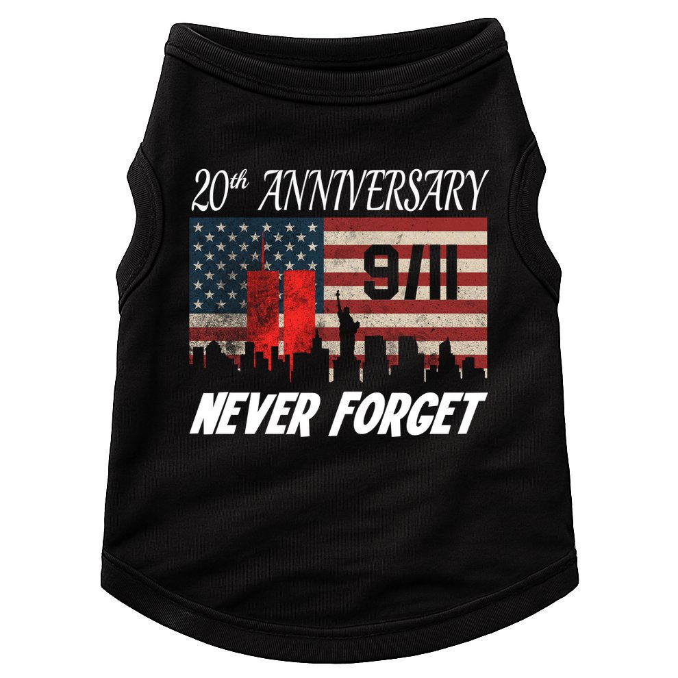 9/11 20th Anniversary Doggie Tank
