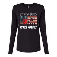 9/11 20th Anniversary Womens Cotton Relaxed Long Sleeve T-Shirt