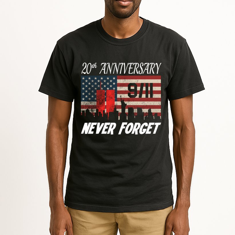 9/11 20th Anniversary Tall T-Shirt