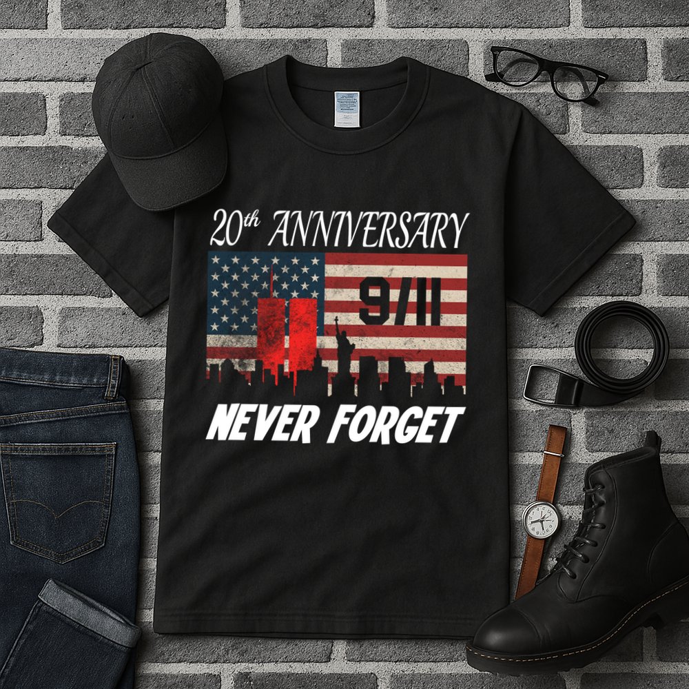 9/11 20th Anniversary Tall T-Shirt