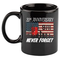 9/11 20th Anniversary 11oz C Handle Ceramic Mug