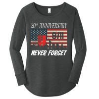 9/11 20th Anniversary Women's Perfect Tri Tunic Long Sleeve Shirt