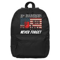 9/11 20th Anniversary 16 in Basic Backpack