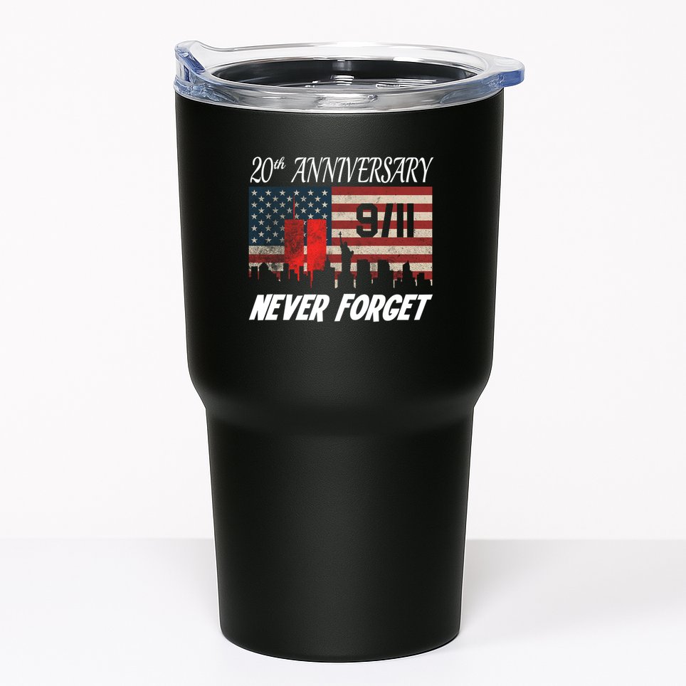 9/11 20th Anniversary Tumbler