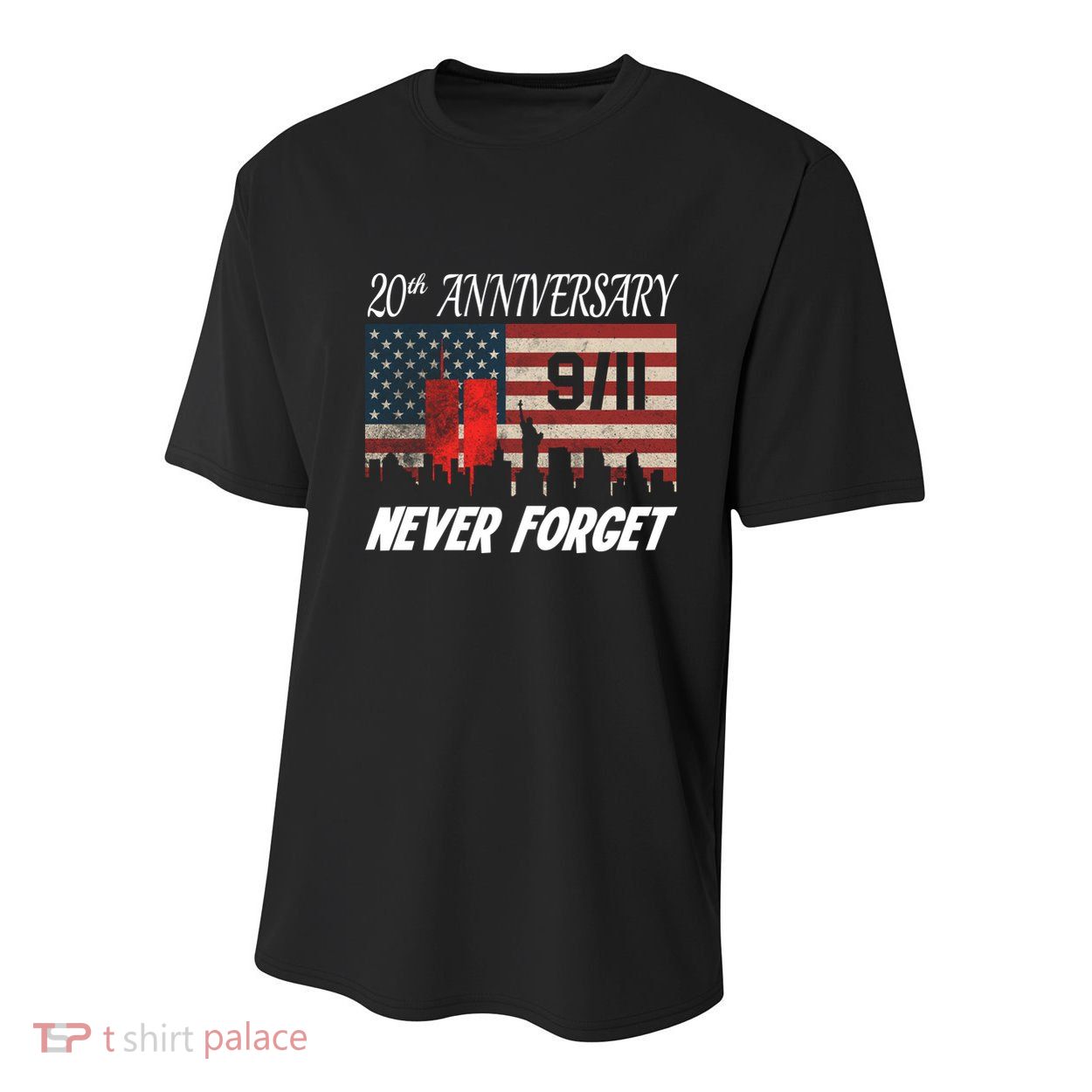 9/11 20th Anniversary Youth Performance Sprint T-Shirt