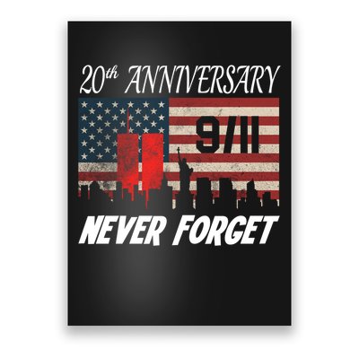 9/11 20th Anniversary Poster