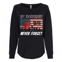 9/11 20th Anniversary Womens California Wash Sweatshirt