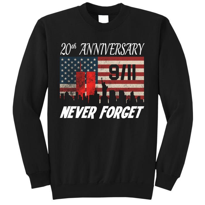 9/11 20th Anniversary Tall Sweatshirt