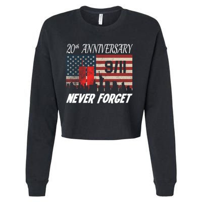 9/11 20th Anniversary Cropped Pullover Crew