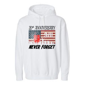 9/11 20th Anniversary Garment-Dyed Fleece Hoodie