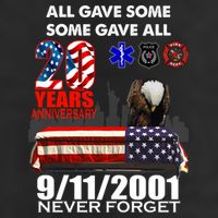 9/11/2001 20th Anniversary Never Forget Cool Comfort Performance Bucket Hat