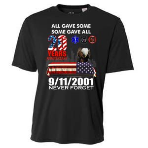 9/11/2001 20th Anniversary Never Forget Cooling Performance Crew T-Shirt