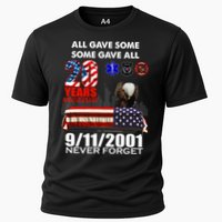 9/11/2001 20th Anniversary Never Forget Cooling Performance Crew T-Shirt