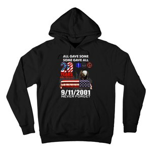 9/11/2001 20th Anniversary Never Forget Hoodie