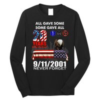 9/11/2001 20th Anniversary Never Forget Long Sleeve Shirt