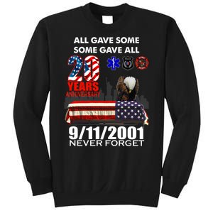 9/11/2001 20th Anniversary Never Forget Sweatshirt