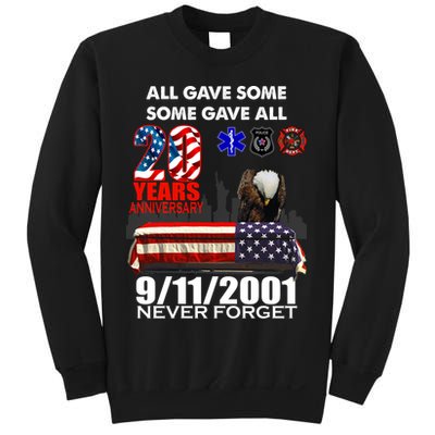 9/11/2001 20th Anniversary Never Forget Sweatshirt