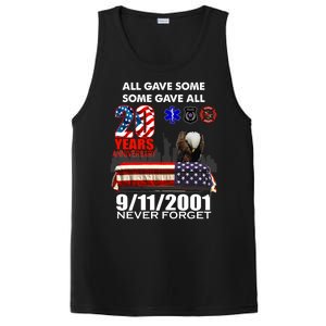 9/11/2001 20th Anniversary Never Forget PosiCharge Competitor Tank