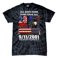 9/11/2001 20th Anniversary Never Forget Tie-Dye T-Shirt