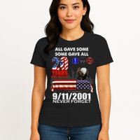 9/11/2001 20th Anniversary Never Forget Womens T-Shirt