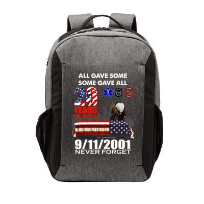 9/11/2001 20th Anniversary Never Forget Vector Backpack