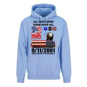 9/11/2001 20th Anniversary Never Forget Unisex Surf Hoodie