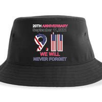 9/11 20th Anniversary We Will Never Forget Sustainable Bucket Hat