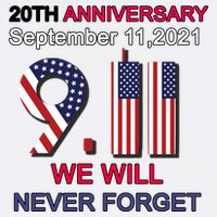 9/11 20th Anniversary We Will Never Forget Garment-Dyed Sweatshirt