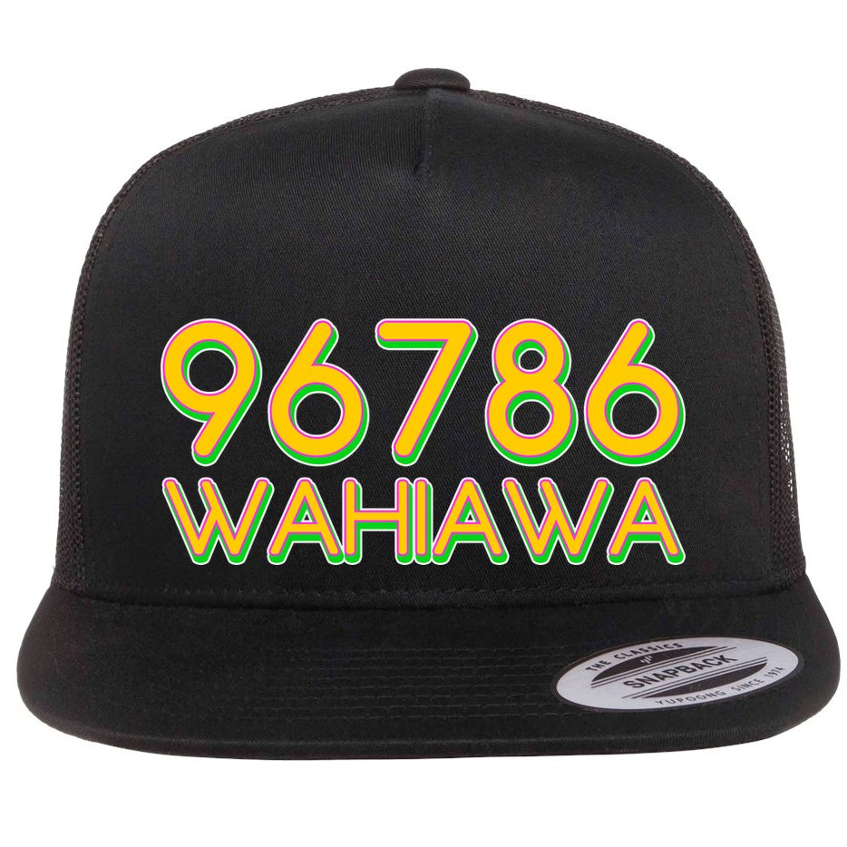 96786 Wahiawa  Flat Bill Trucker Hat
