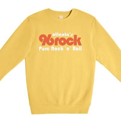 96rock Atlanta Premium Crewneck Sweatshirt