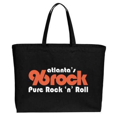 96rock Atlanta Cotton Canvas Jumbo Tote