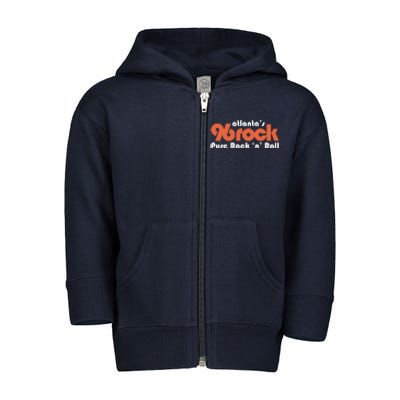 96rock Atlanta Toddler Zip Fleece Hoodie