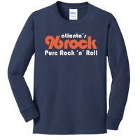 96rock Atlanta Kids Long Sleeve Shirt