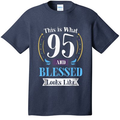 95 and Blessed 95th Birthday Present Gift for  Wo Shirt T-Shirt