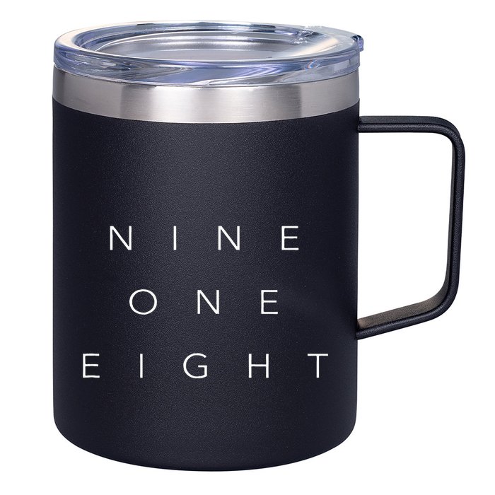 918 Area Code T Oklahoma Broken Arrow 12oz Stainless Steel Coffee Mug