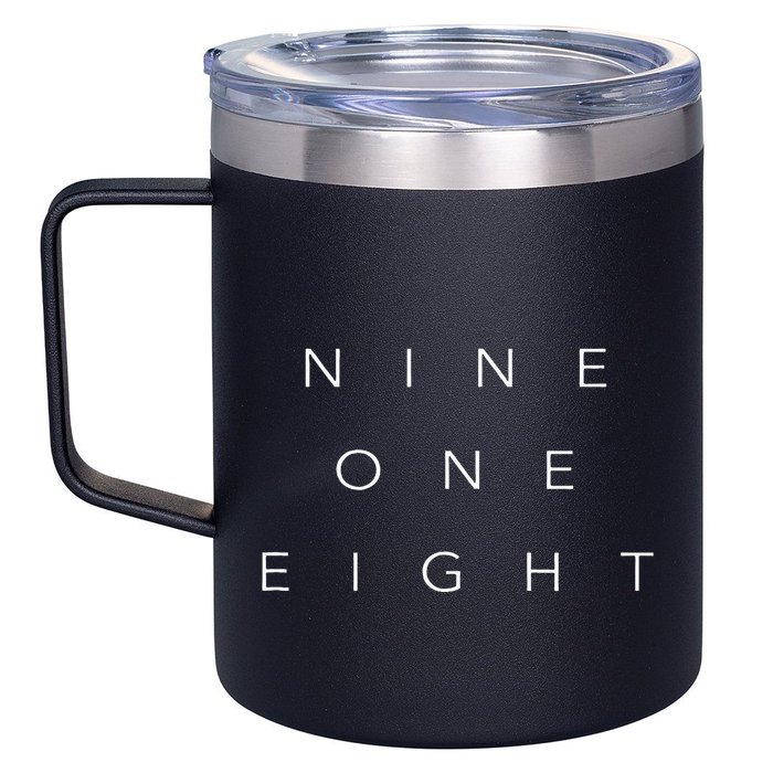 918 Area Code T Oklahoma Broken Arrow 12oz Stainless Steel Coffee Mug