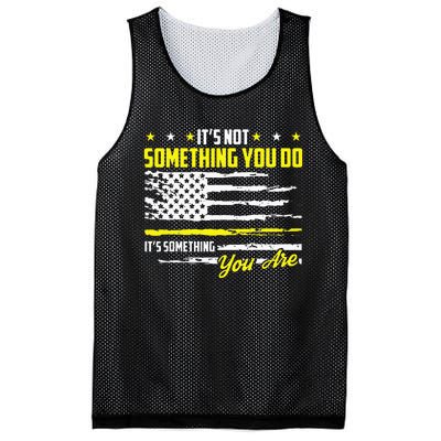 911 American Flag Dispatcher USA Thin Gold Line Operator Mesh Reversible Basketball Jersey Tank