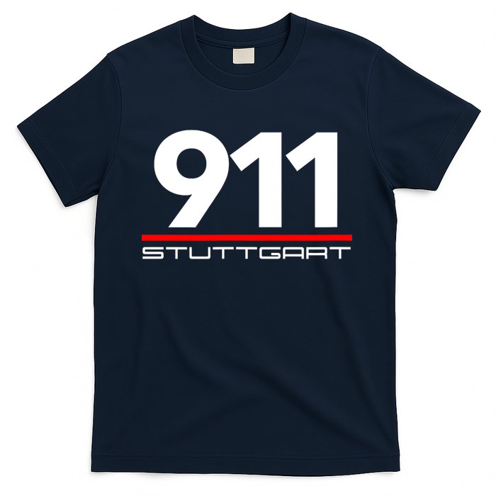 911 Aircooled Flatsix Mezger Engine Car Guy T-Shirt