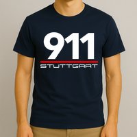 911 Aircooled Flatsix Mezger Engine Car Guy T-Shirt