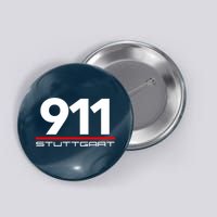 911 Aircooled Flatsix Mezger Engine Car Guy Button