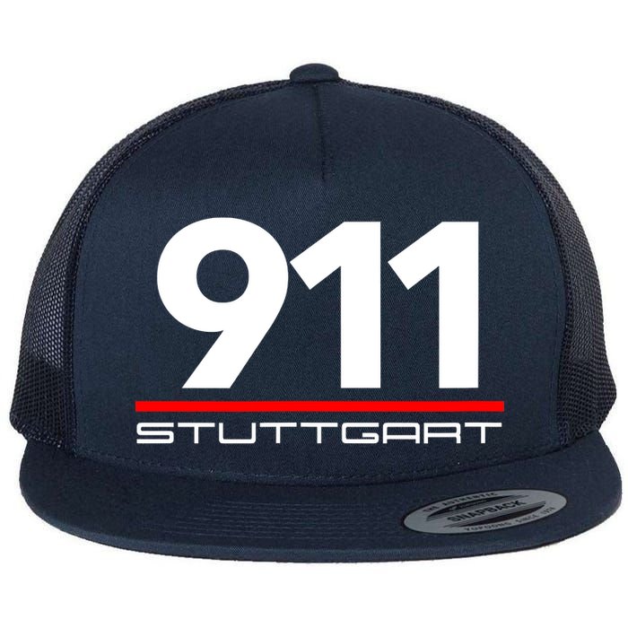 911 Aircooled Flatsix Mezger Engine Car Guy Flat Bill Trucker Hat