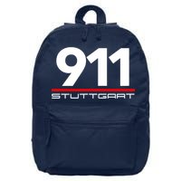 911 Aircooled Flatsix Mezger Engine Car Guy 16 in Basic Backpack