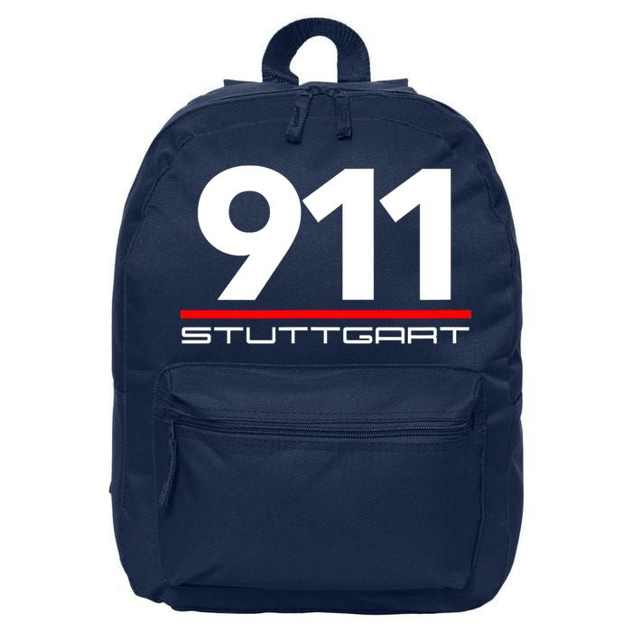 911 Aircooled Flatsix Mezger Engine Car Guy 16 in Basic Backpack