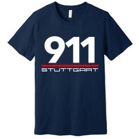 911 Aircooled Flatsix Mezger Engine Car Guy Premium T-Shirt