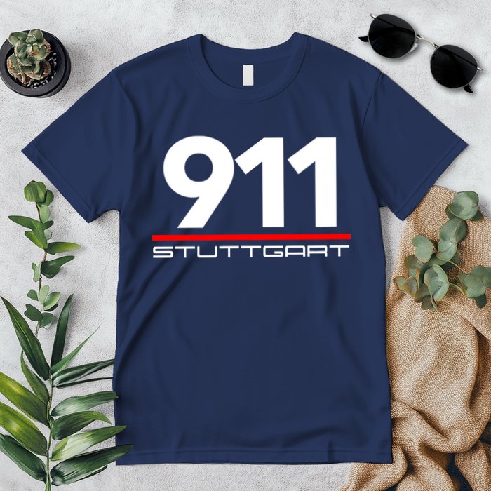 911 Aircooled Flatsix Mezger Engine Car Guy Premium T-Shirt