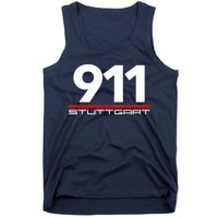 911 Aircooled Flatsix Mezger Engine Car Guy Tank Top