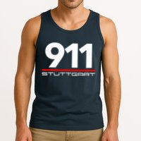 911 Aircooled Flatsix Mezger Engine Car Guy Tank Top