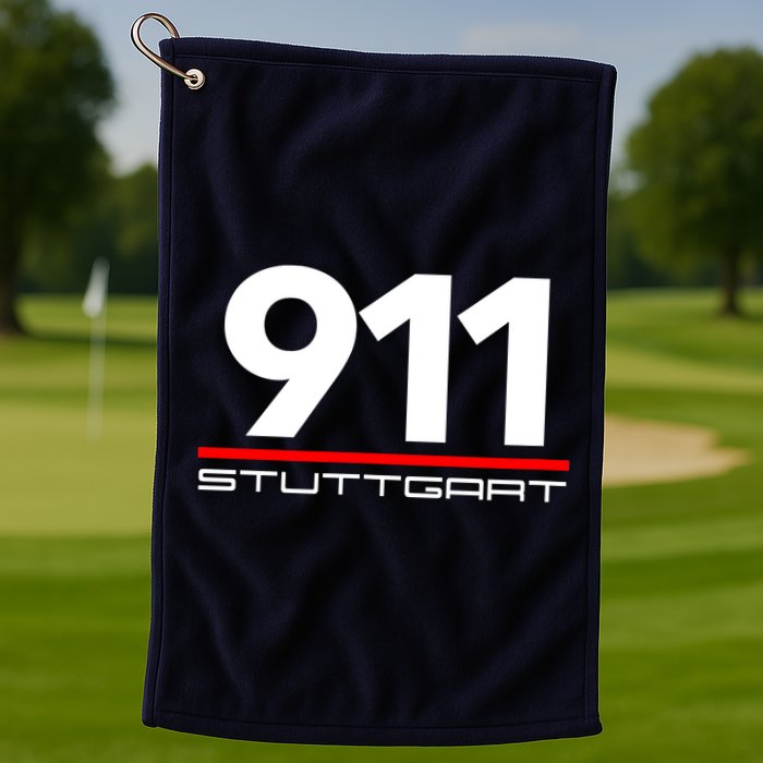 911 Aircooled Flatsix Mezger Engine Car Guy Golf Towel