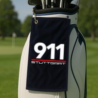 911 Aircooled Flatsix Mezger Engine Car Guy Golf Towel